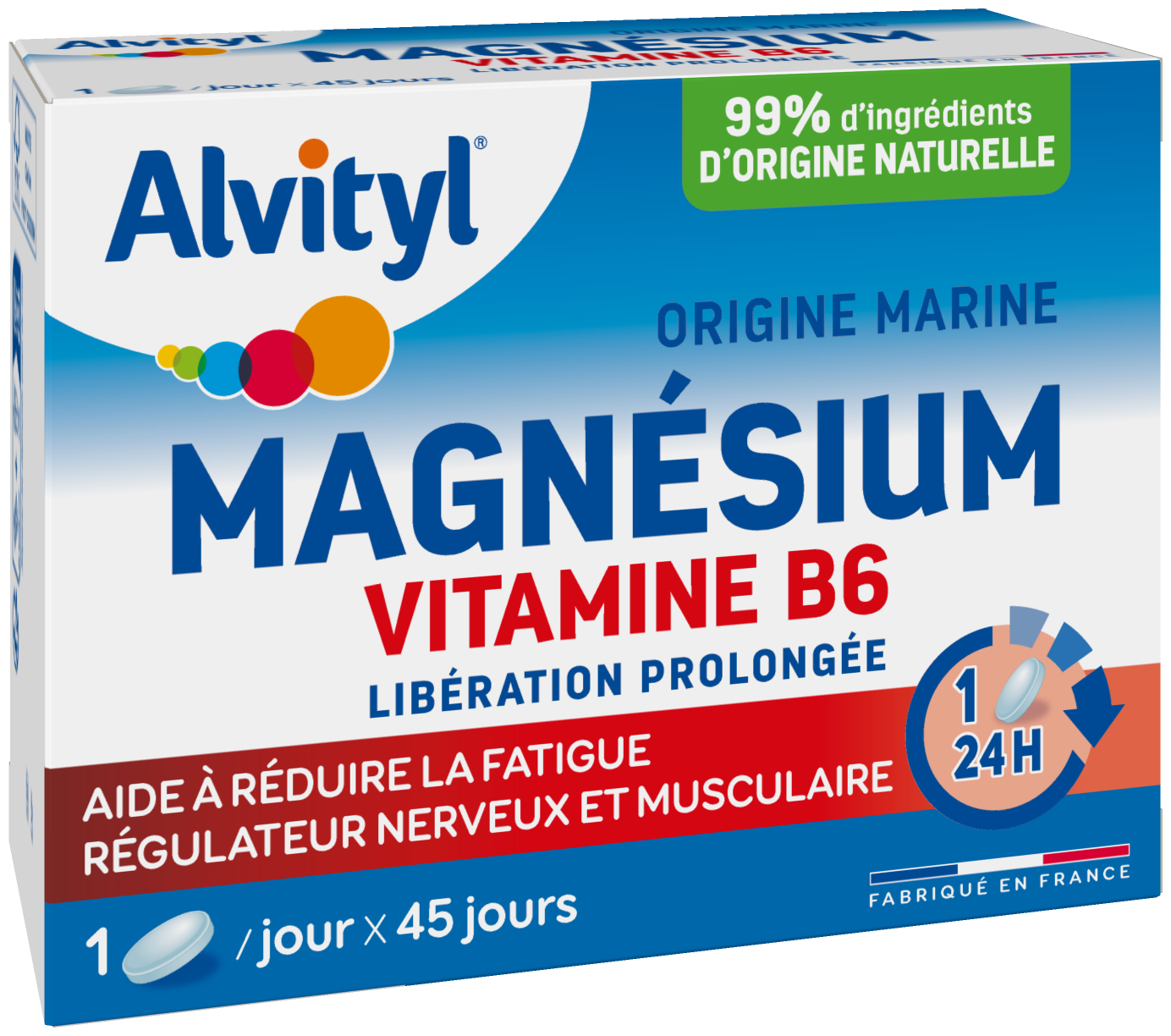 image (PMA) Alvityl® Magnésium Vitamine B6 Boîte de 45 comprimés URGO