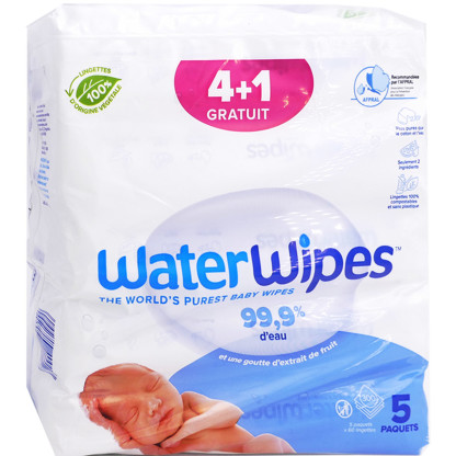 image lingettes WATERWIPES